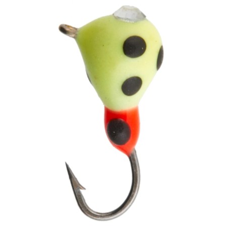 Mormyshka tungsten "drop" with a painted ear, stone, weight 0.5 g, 030/229