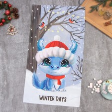 Ethel Winter Day towel 40x73 cm, 100% HL, sarzha 190 g/m2