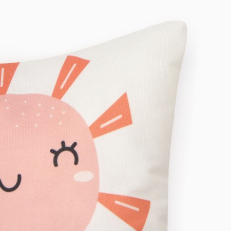 Decorative Ethel Pillow "Sun" 30*30 cm, velor 100% p/e-1