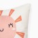 Decorative Ethel Pillow "Sun" 30*30 cm, velor 100% p/e