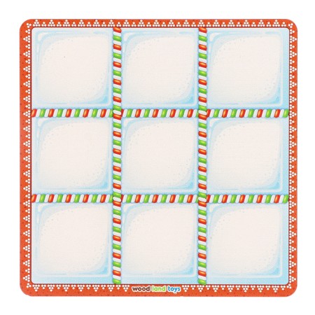 Board game "Crosses-Nolics. Santa Claus and Christmas tree "-2