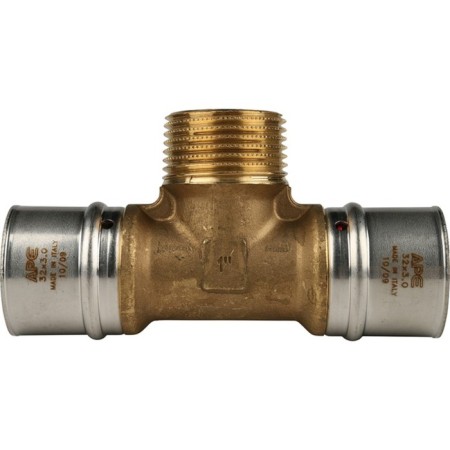 STOUT SFP-0008-320132, D = 32 x 1 "x 32 mm, external threads, brass-3