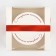 Bottos Port box with the window “With the best wishes”, 14 x 14 x 8 cm