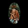 Magnet "Bear with fish. Ural", 10x7 cm, coil, gypsum