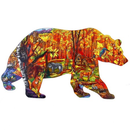 Puzzle "Fairytale Forest"-4