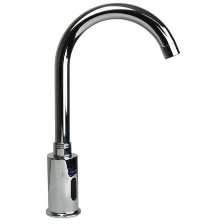 Eleanti kitchen mixer with high spout, touch, brass, chrome
