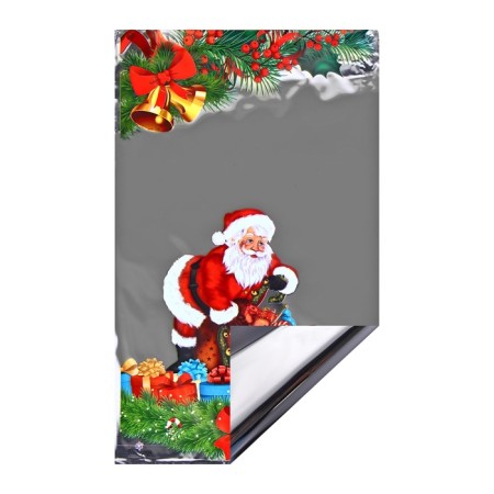 Gift "Gifts" 25 x 40 cm, colored metallized pattern-2