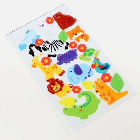 Fetter stickers "Animals", 11 x 18.5 cm, 25 pcs-2