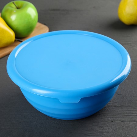 Bowl with a lid, 2.1 l, color mix-8