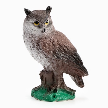 Garden figure "Natural owl" 17x11x8cm-3