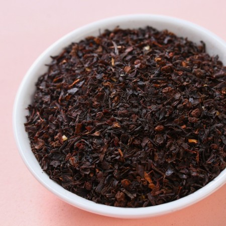New Year! Black tea in the box “The most luxurious New Year”, taste: Winter Cherry, 100 g.-2
