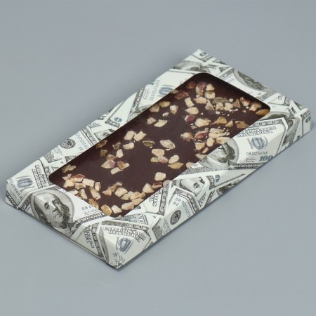 Chocolate box, confectionery packaging, “bribe”, with a window, 17.3 x 8.8 x 1.5 cm-1