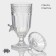 Dispenter for drinks Glass Magistro "Izvsk", 3 l, 17 × 44.5 cm