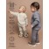 Sweater Children's Knitted Amarobaby Warm, height 92 cm, color gray color