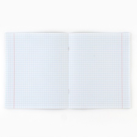 Notebook A5, 36 liters on the paper clip No. 1 mix “September 1: minimalism” UV lac-2