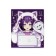 Notebook of 12 sheets in the Erichkrause Space Anime line, covered Cardboard, OFSET block, 5V, mix