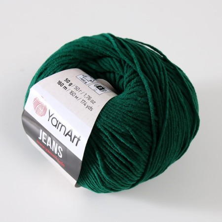 Yarn "Jeans" 55% cotton, 45% acrylic 160m/50g (92 T. Zellen)-1