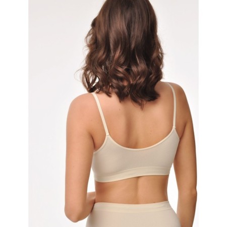 Female top on thin straps in the rumor Mirey Top V-Cutout SPALA Stretta, size 44-46, color Pimbir-2