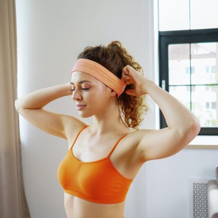 ONLYTOP head bandage, orange color-3
