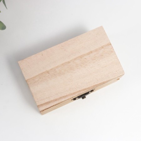 Casket wood under the painting "rectangular" 5.5x10x6 cm-10