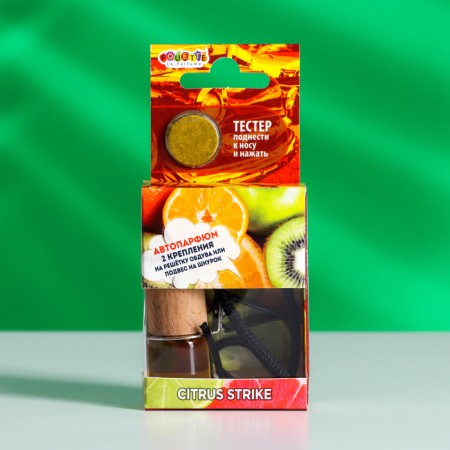Citrus Strike suspended flavor, fruit-cytrus aroma, with a clip for a deflector, 5 ml, WAK-05