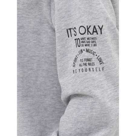 Jumper for girls, height 152 cm, gray color-2