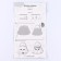 Set for creating a felt bag with perforation "Cute Bunny"