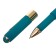 Ballic handle, 0.5 mm, BrunovisConti Monaco, blue rod, Soft Touch Wave, in case