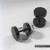 Piercing in the ear (plag) "Tunnel", d = 8 mm, black color