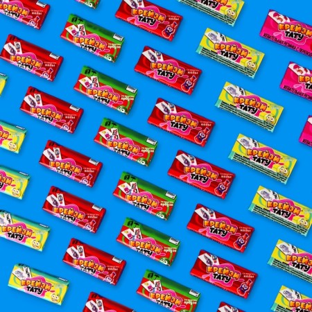 Chewing gum "Crazy-Tatom", with tattoo, assorted, 2.4 g-1