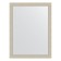 Mirror in the baguette frame, poisoned silver 52 mm, 63x83 cm