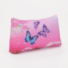 Lightning cosmetic bag, pink color
