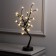 LED bush "Flowers" 45 cm, 24 LED, constant glow, AAX3 batteries (not complete), USB, glow warm white