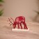 Souvenir "Deer" on the stand, wood 13x4x9 cm