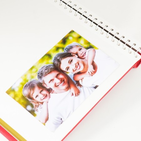 Photo album magnetic on 20 sheets "Classic" red 24x28.5x2.5 cm-3