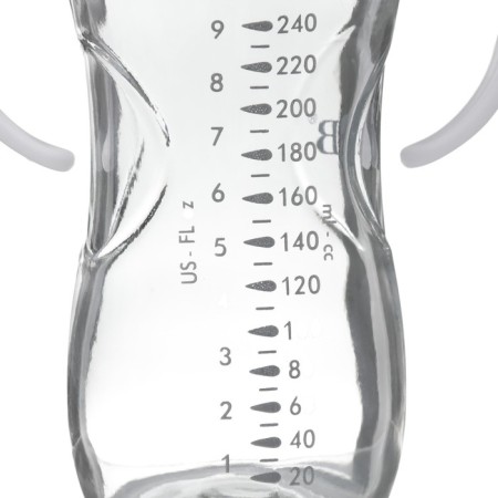 Finding bottle Ø50 shg 240 ml., Glass, white color-5