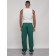 Sports male pants, size 54, green color
