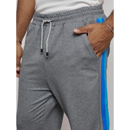 Sports male trousers, size 52, gray color-14