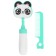 A set of combing a rattle "Panda", 2 items: comb with teeth + brush