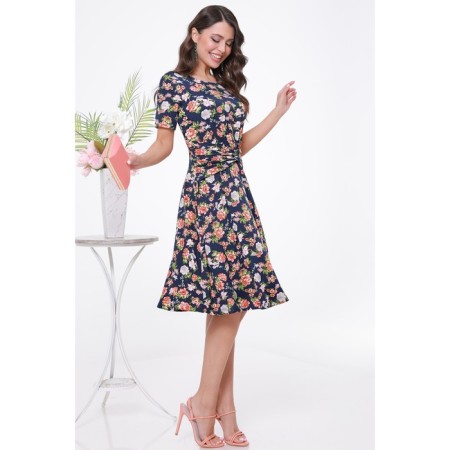 Women's dress "Venetian dreams", size 56-1