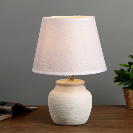 Table lamp "Avyiro" 1x40W E27 white 22x22x32 cm Risalux-1