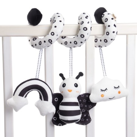 Stretching - spiral for a crib/stroller "Butterfly", according to the method of G. Doman, Kroshka, I-2