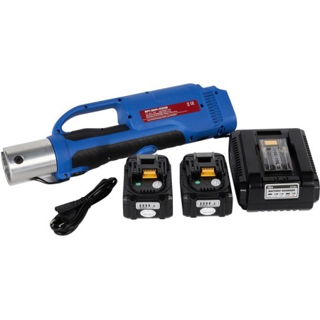 A set of press tool Rommer RPT-0001-012108, 2 batteries 4.0 Ah, charger
