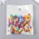 Beads for creativity Plastic "Color Coarse" set 20 grams 0.3x0.5x0.5 cm