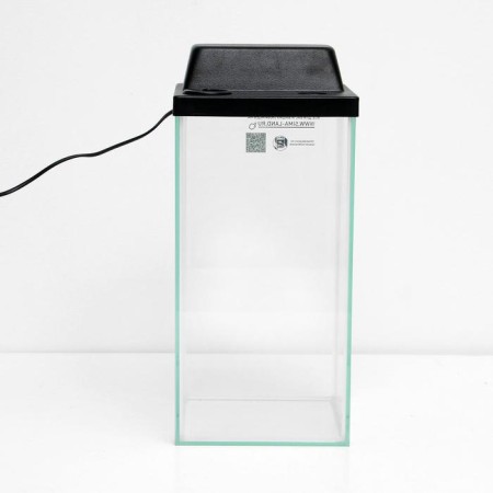 Terrarium column 16 liters, 20 x 20 x 40 cm, black-1