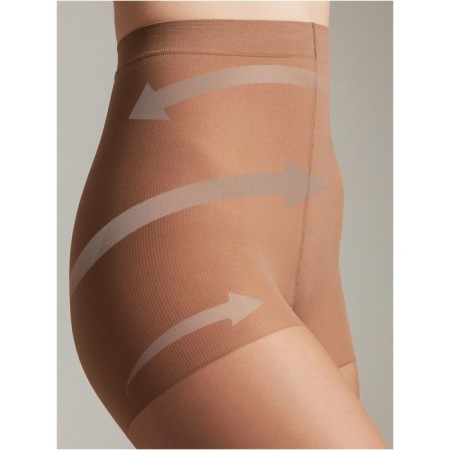 Female nylon tights, CONTE Elegant Active 40 den, bronze color (Bronz), size 6-2