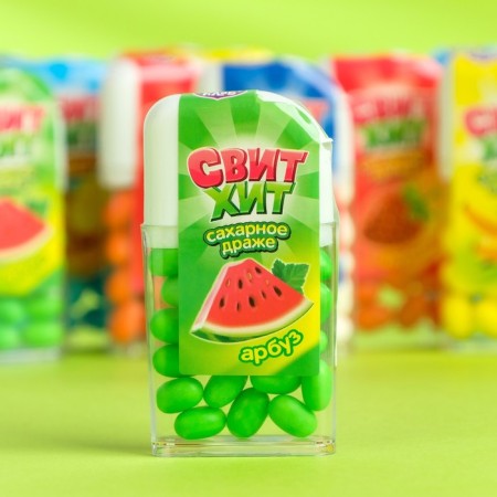 Drage Sugar "Sweet Hit", Assorted, 12 g-6
