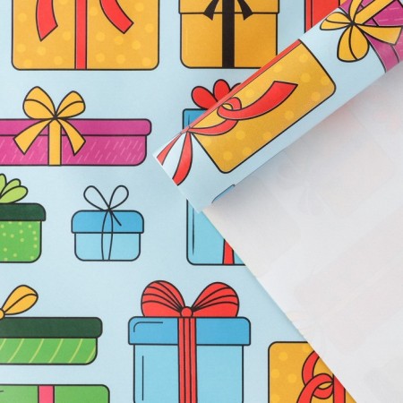 Paper Packe Gloss "Gifts", 70 x 100 cm-3