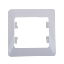 Frame SE Glossa, 1 post, white, GSL000101