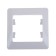 Frame SE Glossa, 1 post, white, GSL000101